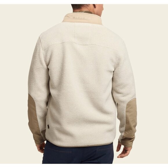 Howler Brothers Men's Chisos Talisman Fleece Jacket 1549 In Oatmeal Size XL GUC - Picture 13 of 15